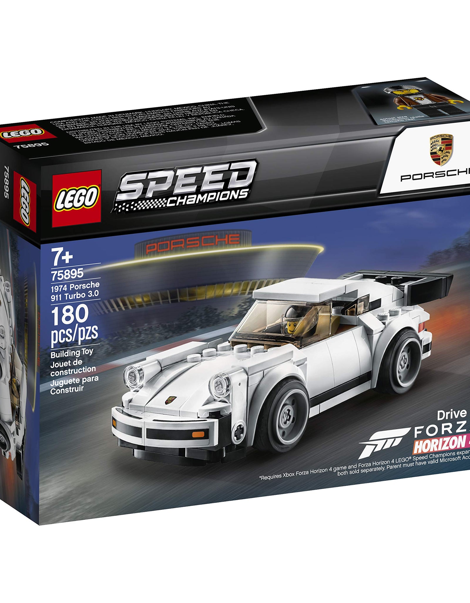 LEGO Speed Champions 1974 Porsche 911 Turbo 3.0 75895 Building Kit (180 Pieces)