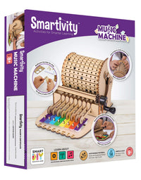 Smartivity Music Machine; Mechanical Action, Science, Engineering STEM and STEAM Building Kit for Kids Ages 8 and Up
