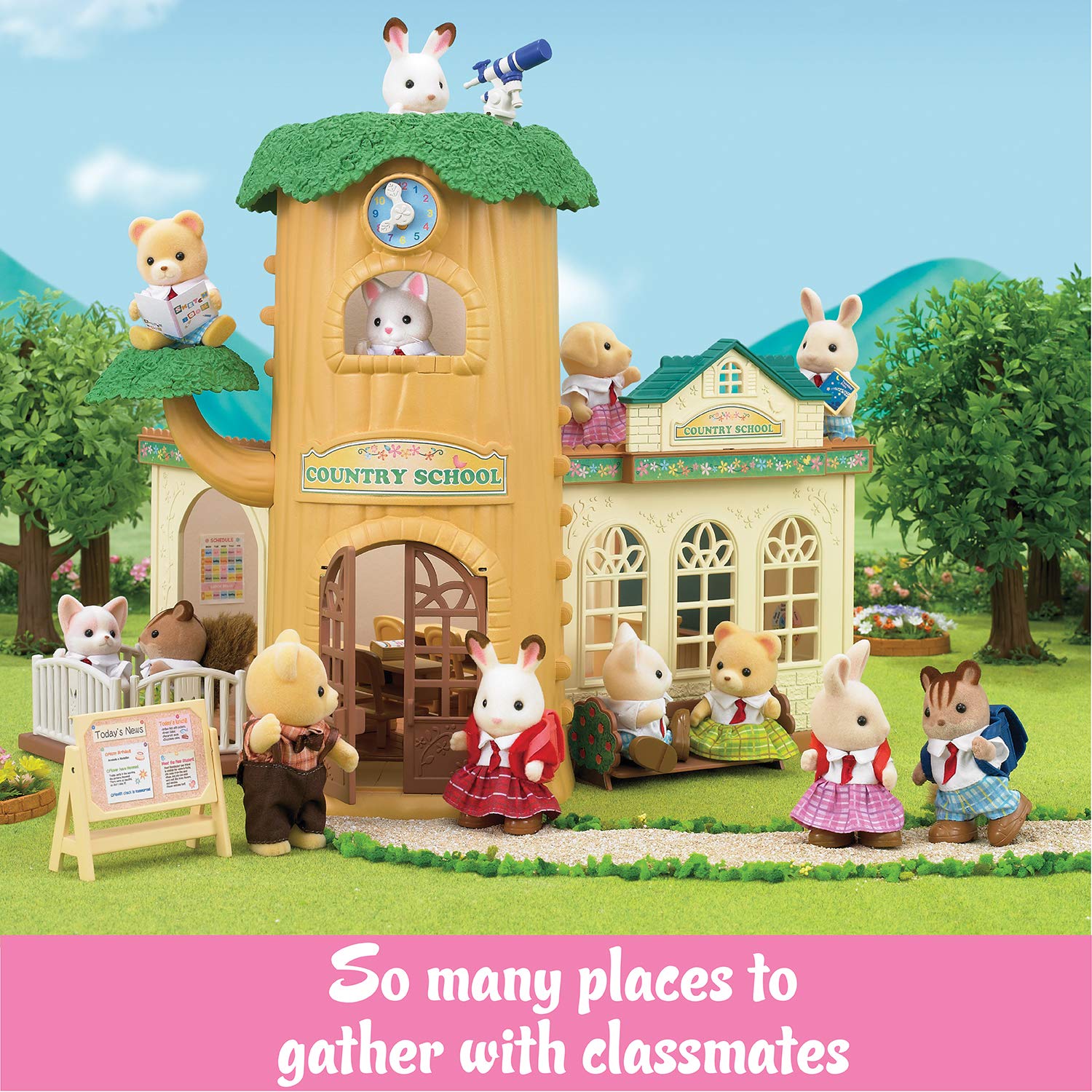 Calico Critters Country Tree School