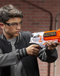NERF Ultra Two Motorized Blaster -- Fast-Back Reloading -- Includes 6 Ultra Darts -- Compatible Only Ultra Darts
