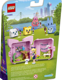 LEGO Friends Stephanie’s Cat Cube 41665 Building Kit; Kitten Toy for Kids with a Stephanie Mini-Doll Toy; Cat Toy Makes a Creative Gift for Kids Who Love Portable Playsets, New 2021 (46 Pieces)
