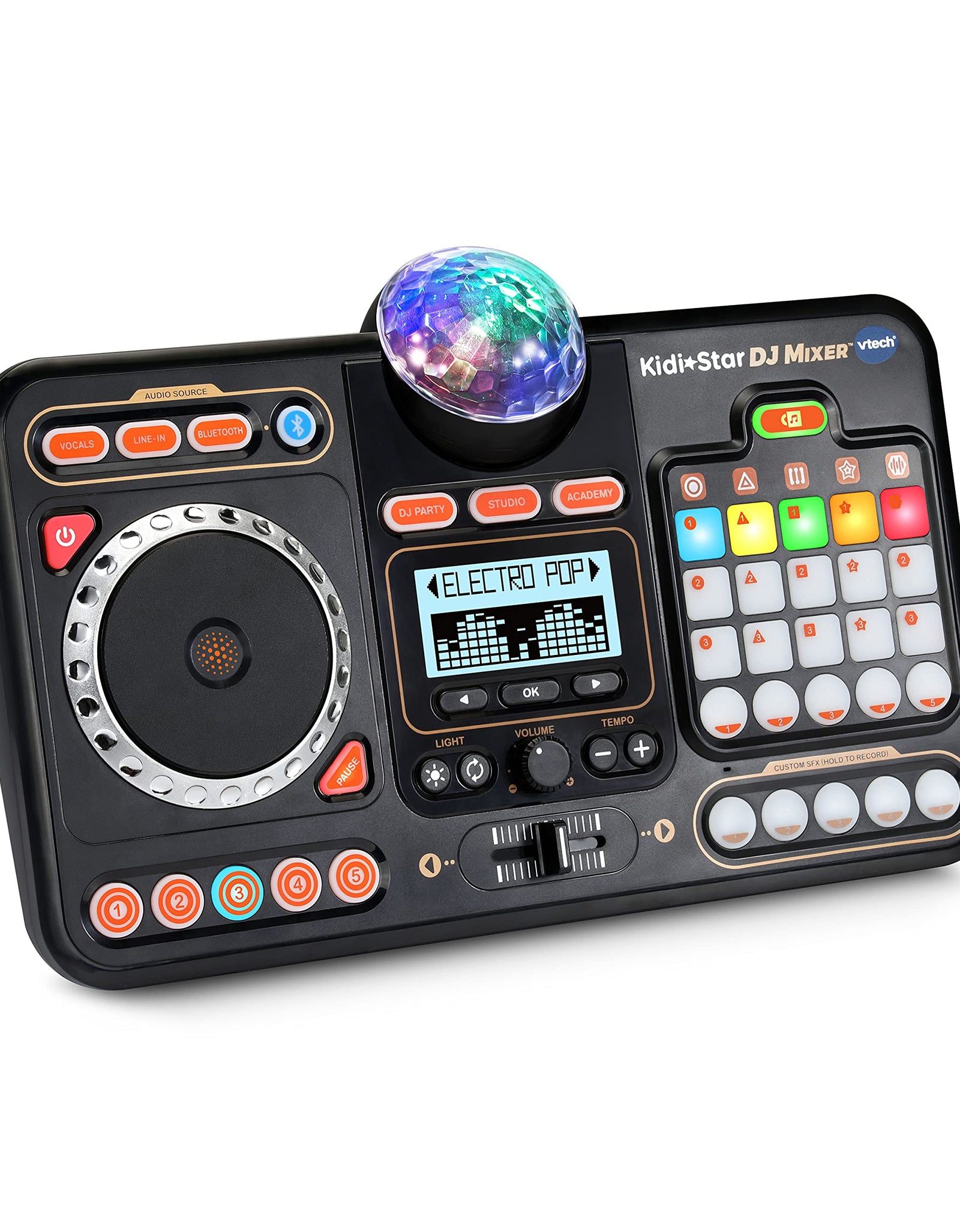 VTech KidiStar DJ Mixer Black