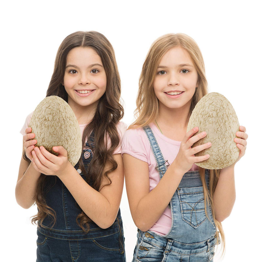 Jumbo Dino Egg - Unearth 12 Unique Large Surprise Dinosaurs in One Giant Filled Egg - Discover Dinosaur Archaeology Science STEM Crafts Gifts for Boys & Girls…