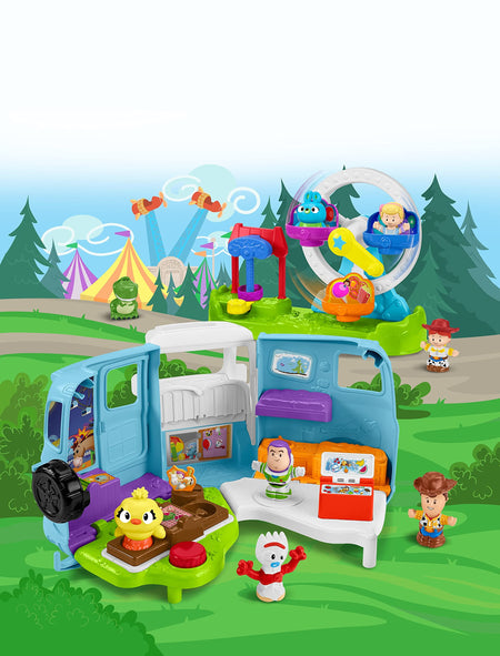 Fisher-Price Little People Toy Story 4, Friends 7-Pack [Amazon Exclusive]