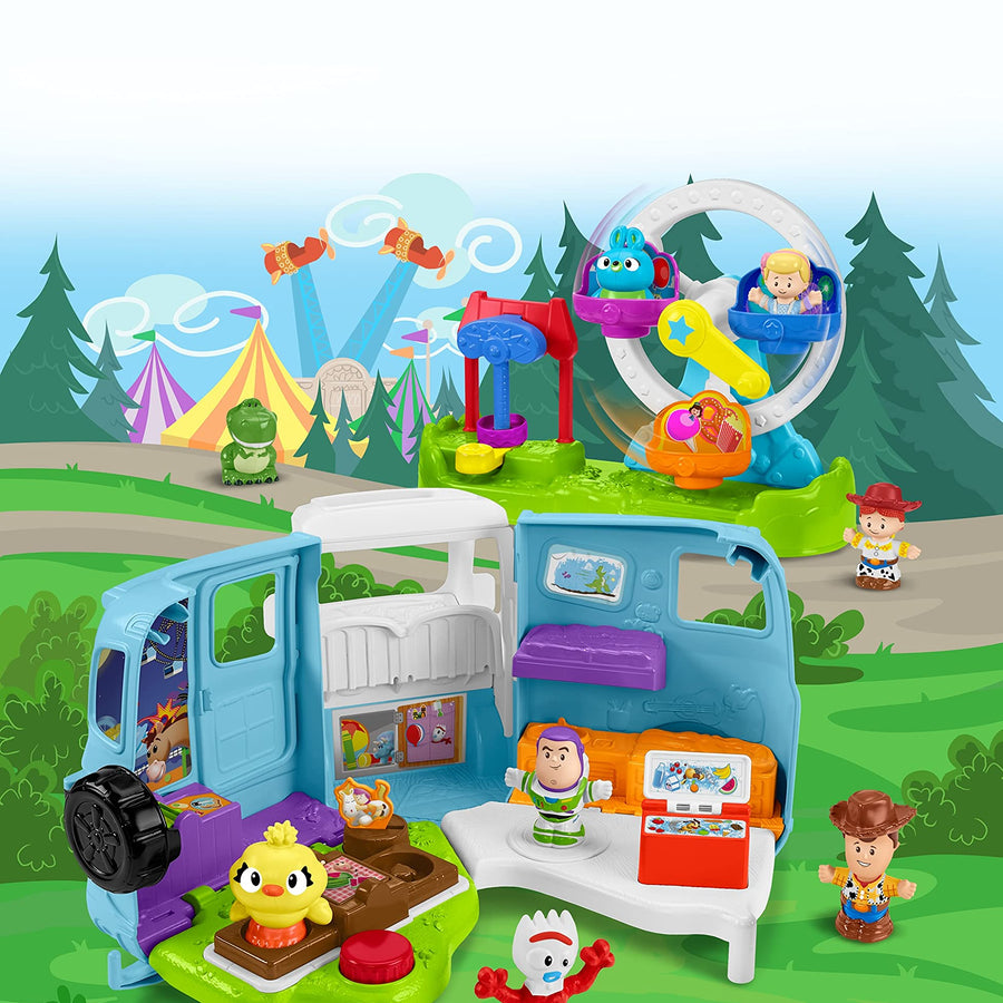 Fisher-Price Little People Toy Story 4, Friends 7-Pack [Amazon Exclusive]