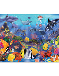 Melissa & Doug Underwater Ocean Floor Puzzle (48 pcs, 2 x 3 feet)
