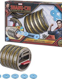 Marvel Hasbro Shang-Chi and The Legend of The Ten Rings Blaster Hero Role Play Action Toy, Includes 5 Rings, for Kids Ages 5 and Up
