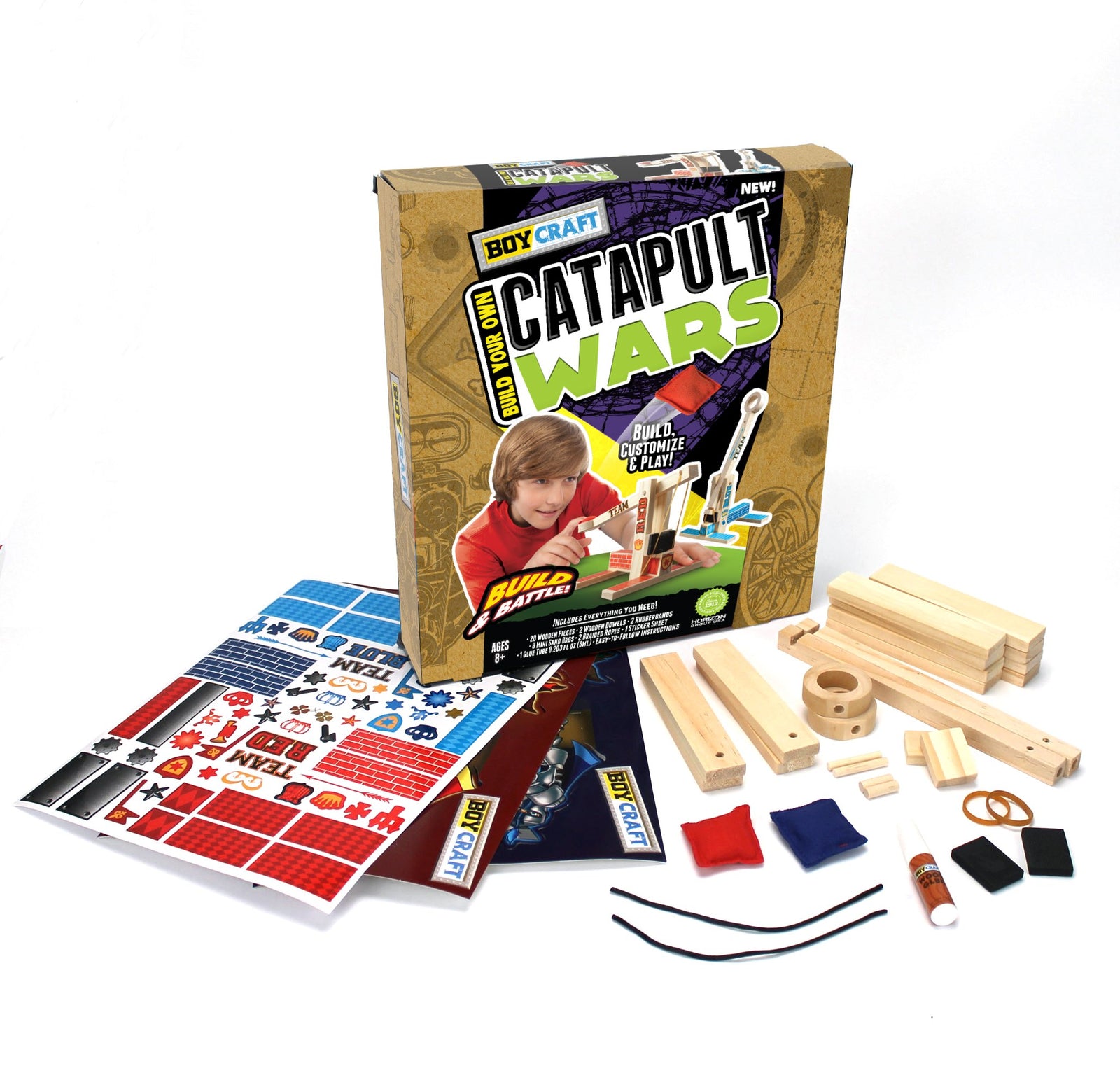 Boy Craft Catapult Wars by Horizon Group USA