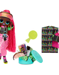 LOL Surprise OMG Dance Dance Dance Virtuelle Fashion Doll with 15 Surprises Including Magic Black Light, Shoes, Hair Brush, Doll Stand and TV Package - Great Gift for Girls Ages 4+ Who Love to Dance
