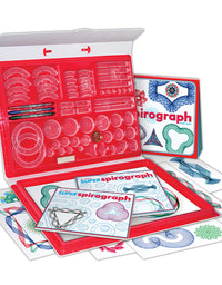 Super Spirograph Design Set-- 50th Anniversary Edition with Twice as Many Gears -- For Ages 8+
