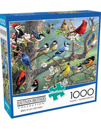 Buffalo Games - Hautman Brothers - Birds in an Orchard - 1000 Piece Jigsaw Puzzle
