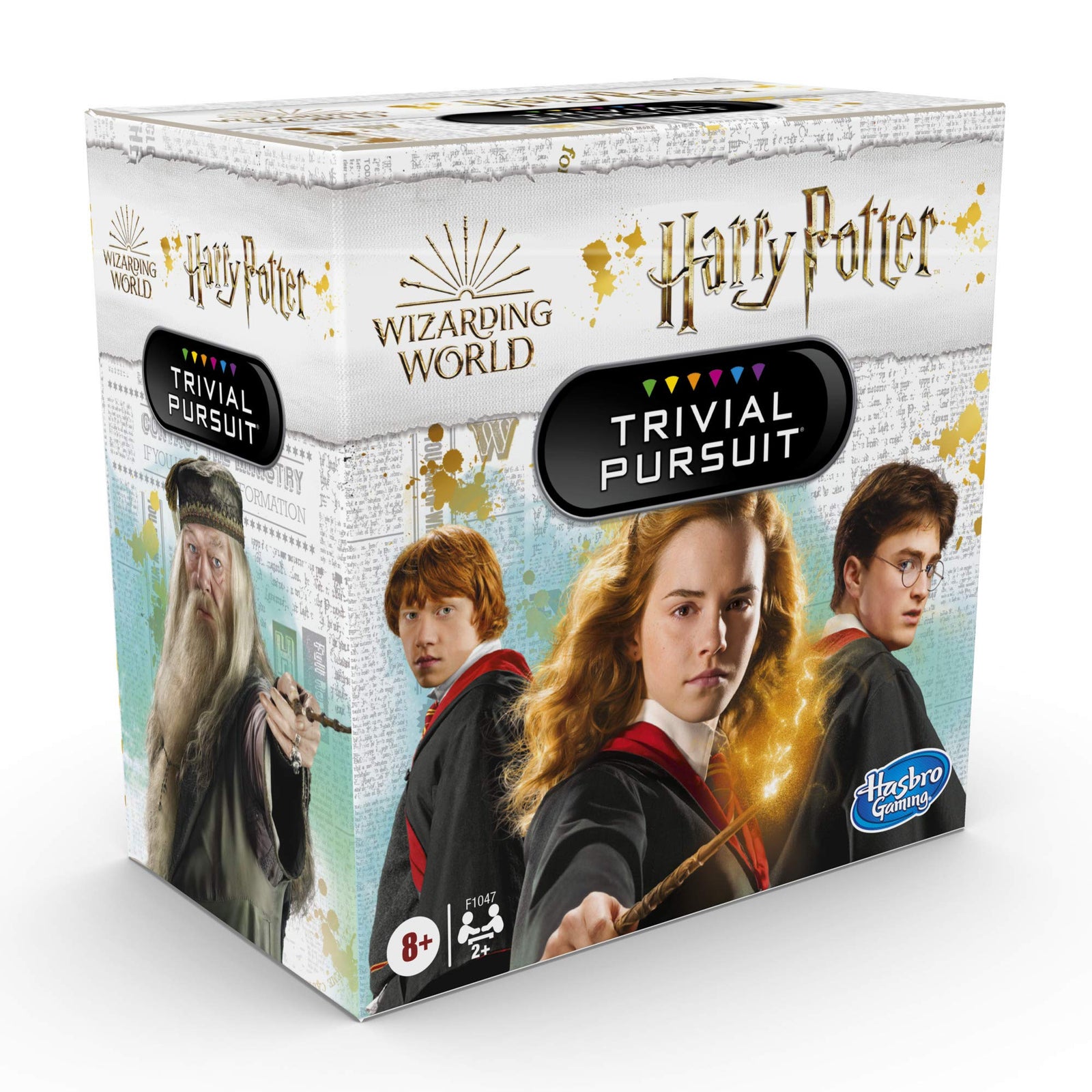 Hasbro Gaming Trivial Pursuit: Wizarding World Harry Potter Edition Compact Trivia Game for 2 or More Players, 600 Trivia Questions, Ages 8 and Up (Amazon Exclusive)