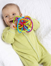 Manhattan Toy Winkel Rattle & Sensory Teether Toy
