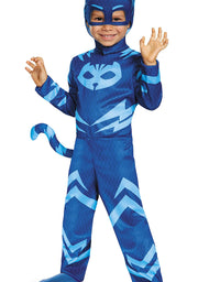 Disguise Catboy Classic Toddler PJ Masks Costume, Medium/3T-4T, Blue
