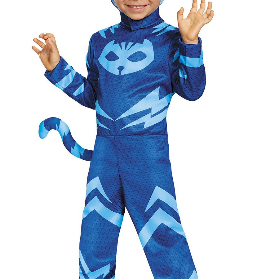 Catboy Classic Toddler PJ Masks Costume, Large/4-6