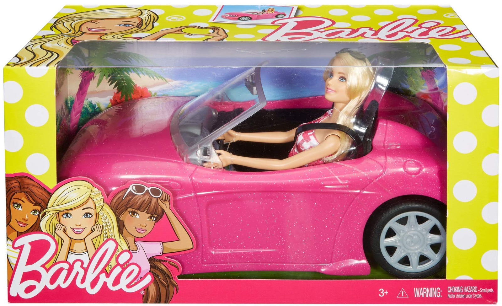 Barbie Convertible and Doll Pack [Amazon Exclusive]