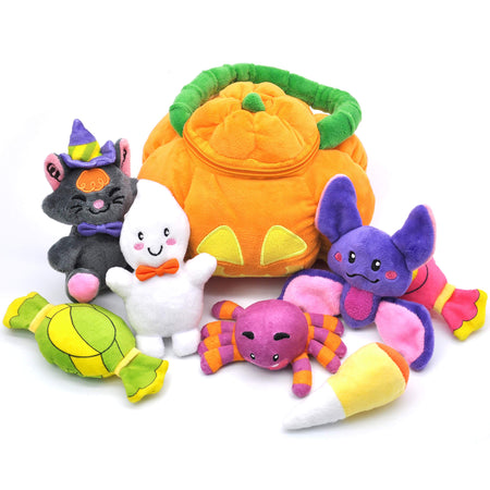 Baby's My First Pumpkin Halloween Playset for Halloween theme decoration, school classroom supply, party favor supplies, Goodie Bags stuffers fillers, toy and prizes, teacher treats, gifts and more!