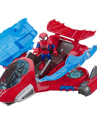 Super Hero Adventures Playskool Heroes Marvel Spider-Man Jetquarters
