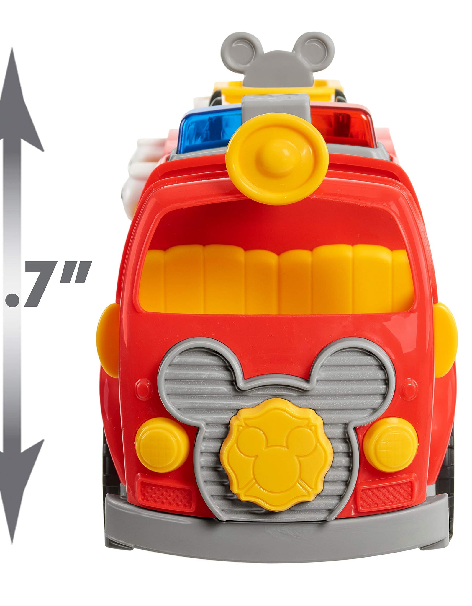 Disney’s Mickey Mouse Mickey’s Fire Engine, Fire Truck Toy with Lights and Sounds, by Just Play