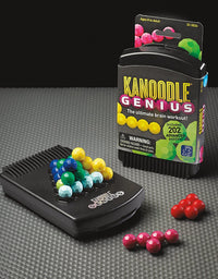 Educational Insights Kanoodle Genius Puzzle Game, Stocking Stuffer for Adults, Teens & Kids, 3-D Puzzle Game, Over 200 Challenges, Ages 8+
