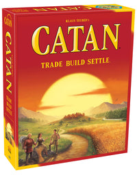 Catan Board Game (Base Game) | Family Board Game | Board Game for Adults and Family | Adventure Board Game | Ages 10+ | for 3 to 4 Players | Average Playtime 60 Minutes | Made by Catan Studio
