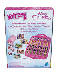 Hasbro Gaming Yahtzee Jr.: Disney Princess Edition Board Game for Kids Ages 4 and Up, for 2-4 Players, Counting and Matching Game for Preschoolers (Amazon Exclusive)
