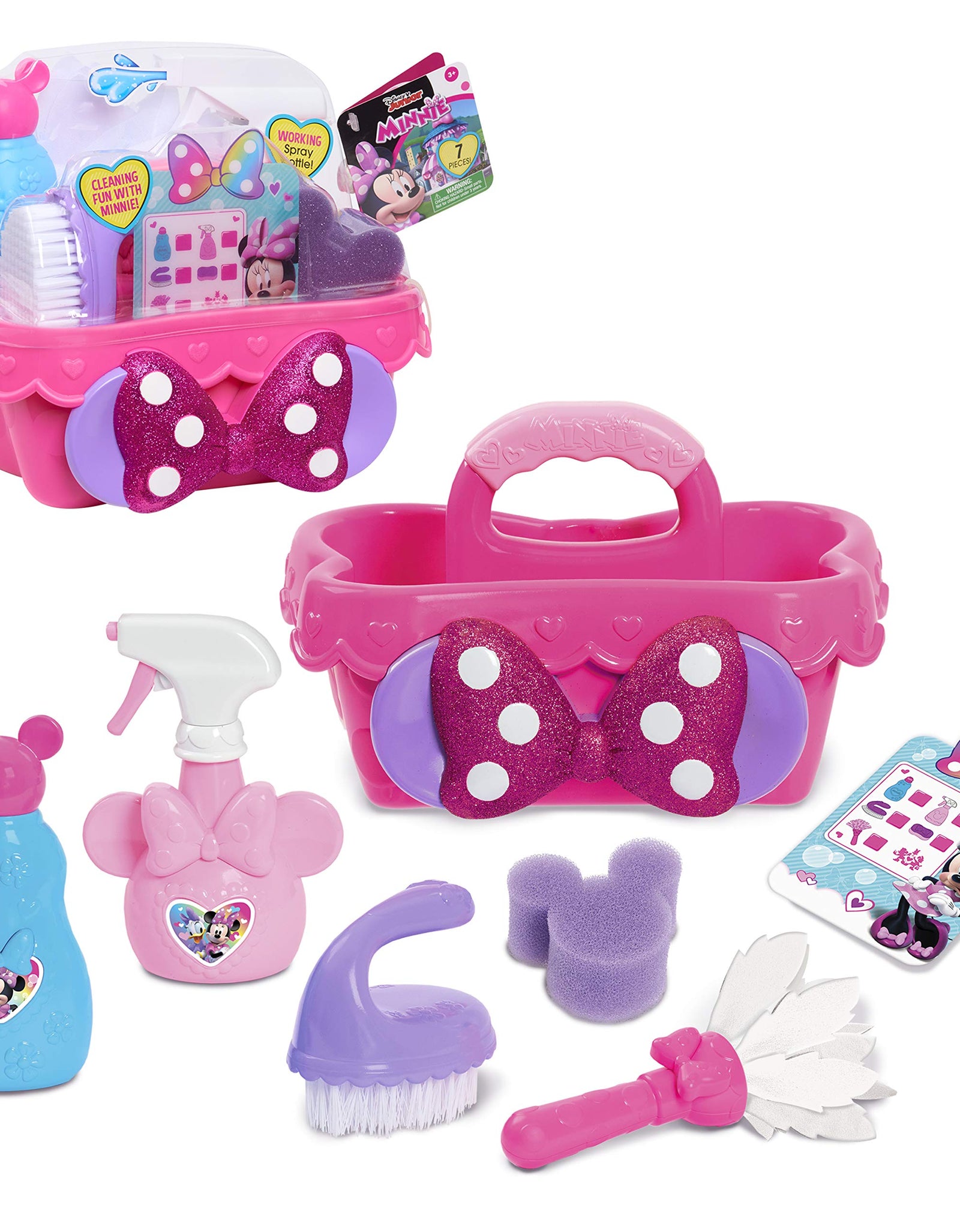 Minnie's Happy Helpers Sparkle N' Clean Caddy, by Just Play