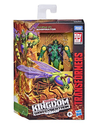 Transformers Toys Generations War for Cybertron: Kingdom Deluxe WFC-K34 Waspinator Action Figure - Kids Ages 8 and Up, 5.5-inch
