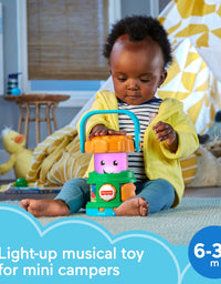 Fisher-Price Laugh & Learn Camping Fun Lantern, musical toy with lights, sounds and learning content for baby and toddler ages 6-36 months

