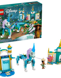 LEGO Disney Raya and Sisu Dragon 43184; A Unique Toy and Building Kit; Best for Kids Who Like Stories with Dragons and Adventuring with Strong Disney Characters, New 2021 (216 Pieces)
