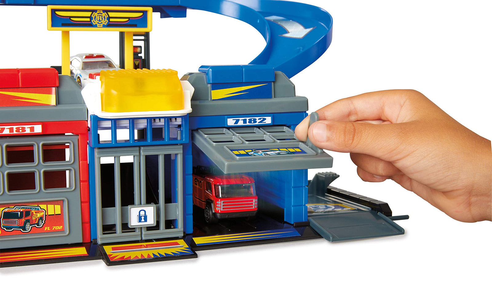 Fast Lane Rescue Station Playset