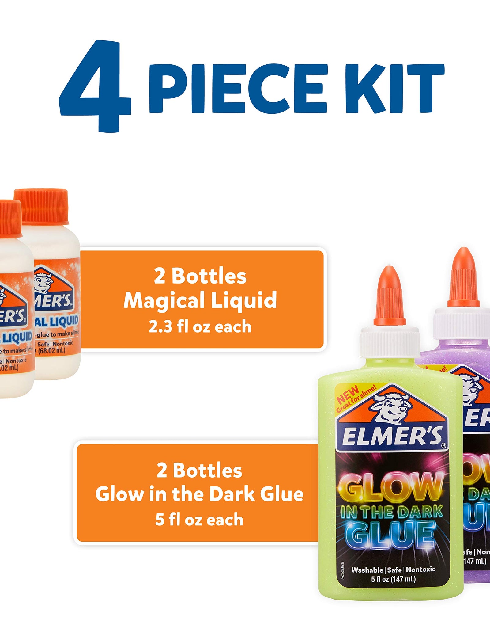 Elmer's Glow-in-the-Dark Slime Kit (2062242)