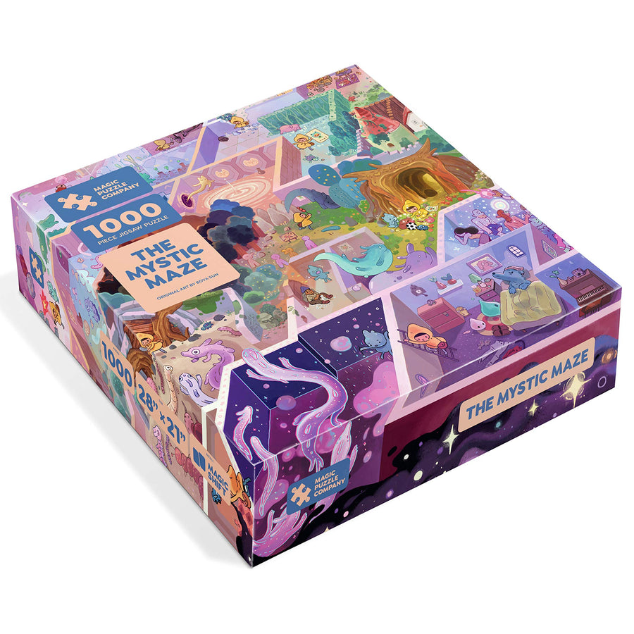 The Mystic Maze - 1000-Piece Jigsaw Puzzle from The Magic Puzzle Company