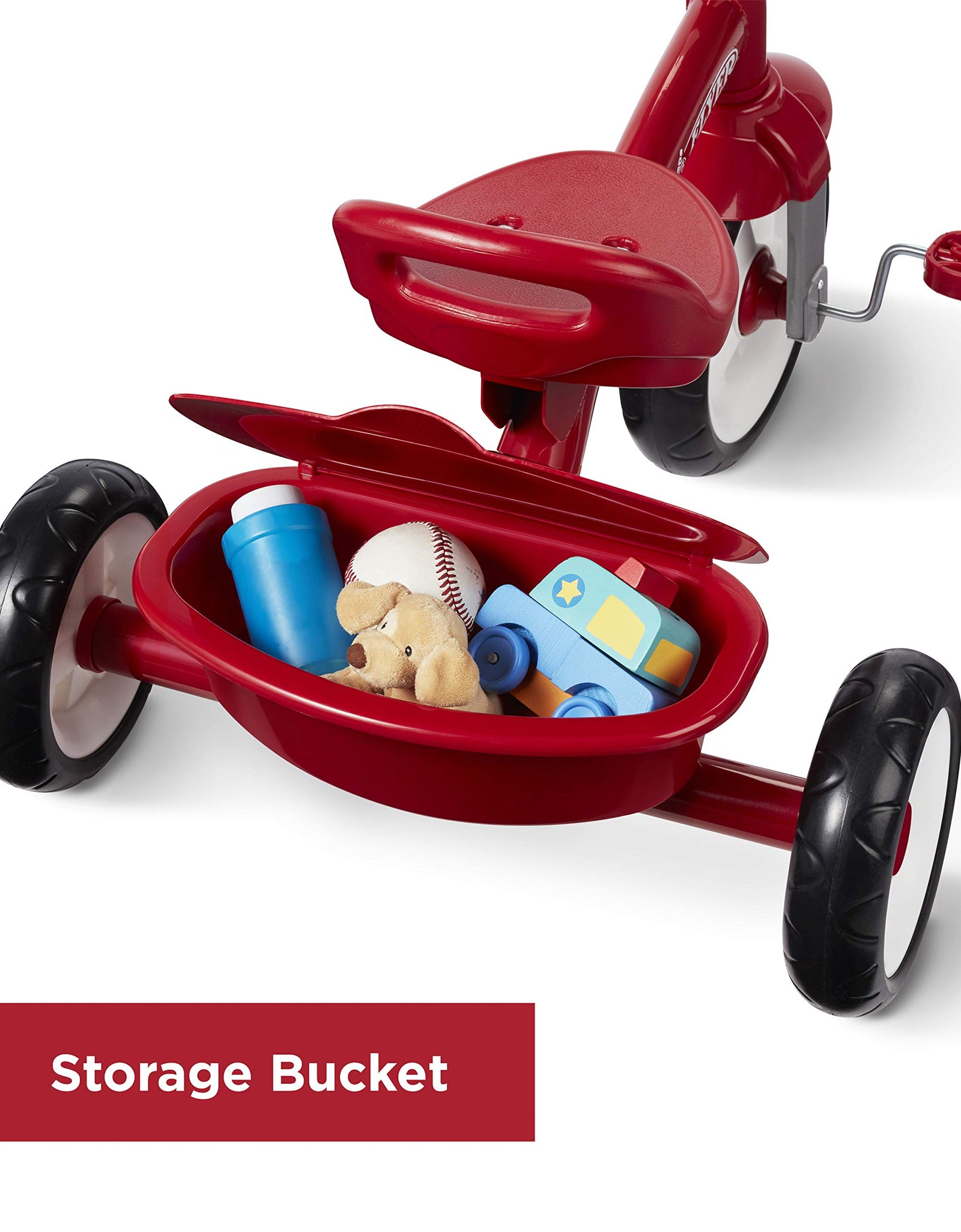 Radio Flyer Red Rider Trike, outdoor toddler tricycle, ages 2 ½ -5 (Amazon Exclusive)