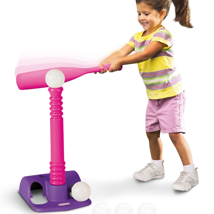 Little Tikes T-Ball Set (Pink) w/5 Balls (Amazon Exclusive)