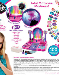 Cra-Z-Art Shimmer 'n Sparkle 8-in-1 Lite-Up Designer Nail Studio

