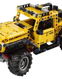 LEGO Technic Jeep Wrangler 42122; an Engaging Model Building Kit for Kids Who Love High-Performance Toy Vehicles, New 2021 (665 Pieces)
