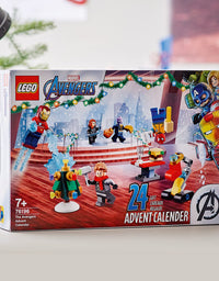 LEGO Marvel The Avengers Advent Calendar 76196 Building Kit, an Awesome Gift for Fans of Super Hero Building Toys; New 2021 (298 Pieces)
