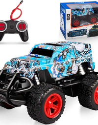 NARRIO Kids Toys for 3 4 5 6 Year Old Boys Birthday Gift, Remote Control Car for Boys 3-5 RC Cars Monster Trucks for Boy Toys Age 4-7, Christmas Teen Gifts for 3-7 Year Old Boys Toddler Toys Age 2-6
