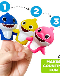 Ginsey Finger Puppets, Baby Shark (Pack of 5)
