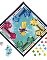 Hasbro Gaming Sorry! Parker Brothers Family Board Game for 2 to 4 Players Ages 6 and Up (Amazon Exclusive)
