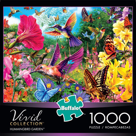 Buffalo Games - Hummingbird Garden - 1000 Piece Jigsaw Puzzle
