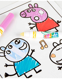 Crayola Peppa Pig Wonder Mess Free Coloring Set, Gift for Kids
