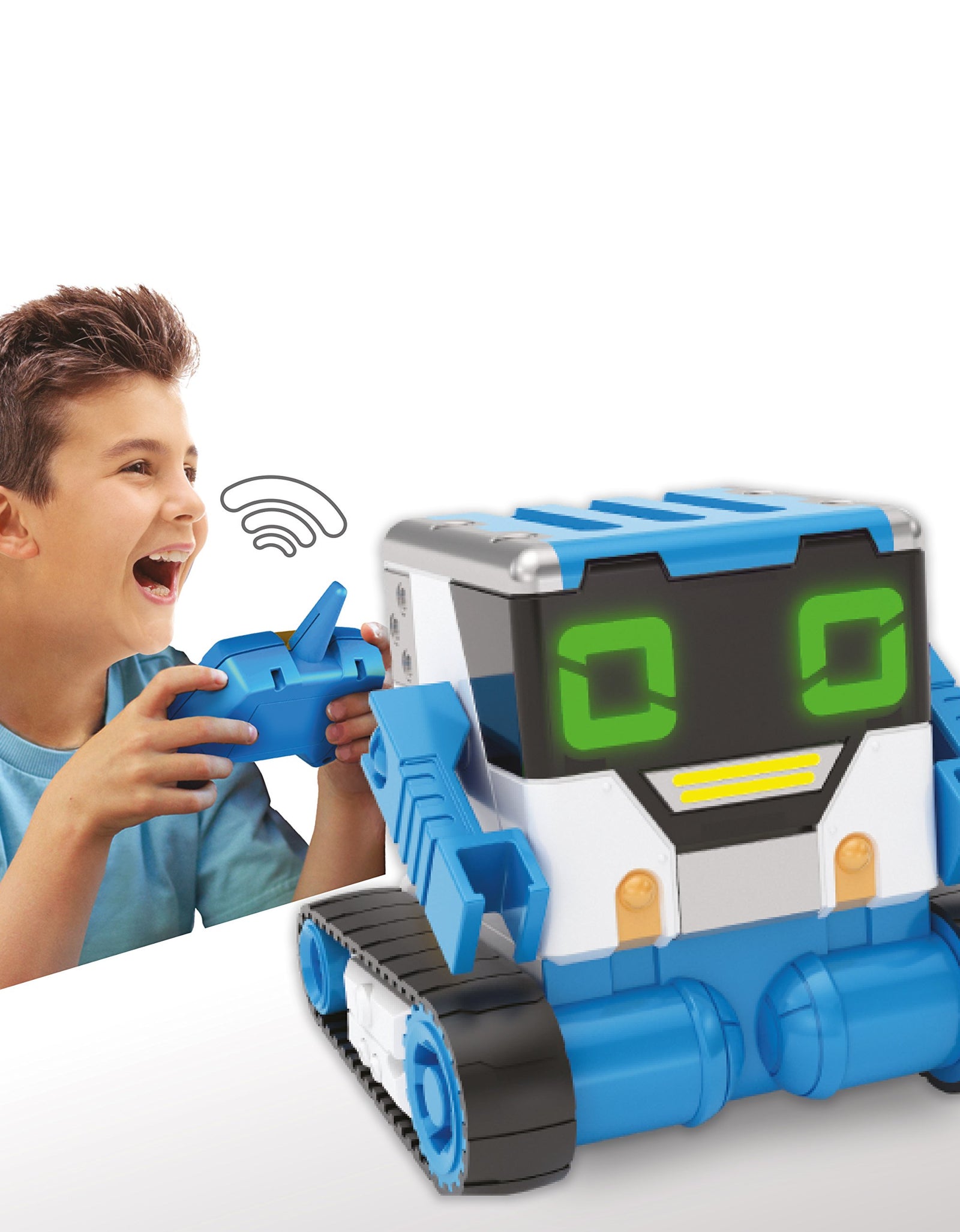 Really RAD Robots MiBRO - Interactive Remote Control Robot with Accessories, 50+ Functions & Sounds - Your Personal Prank Bot | Plays, Talks, and Pranks