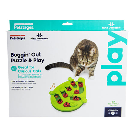Petstages Interactive Cat Puzzles, Slow Feeders, and Treat Dispensing Toys