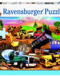 Ravensburger Construction Crowd - 60 Piece Jigsaw Puzzle for Kids – Every Piece is Unique, Pieces Fit Together Perfectly
