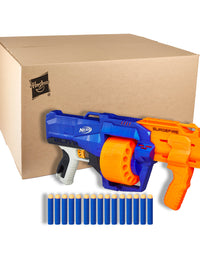 Nerf SurgeFire Elite Blaster -- 15-Dart Rotating Drum, Slam Fire, Includes 15 Official Nerf Elite Darts -- For Kids, Teens, Adults (Amazon Exclusive)
