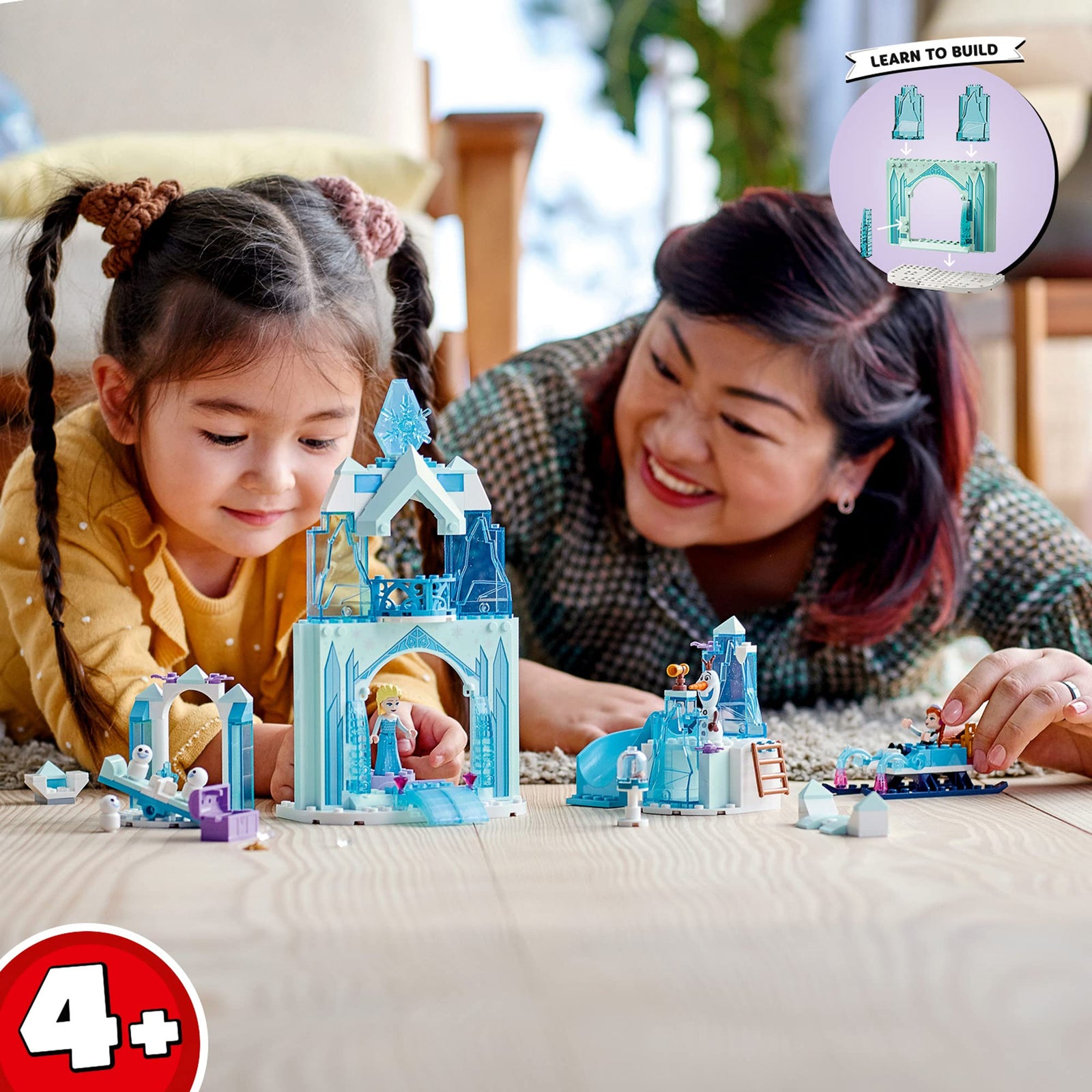 LEGO Disney Anna and Elsa’s Frozen Wonderland 43194 Building Kit; A Cool Construction Toy That Boosts Creative Fun; New 2021 (154 Pieces)
