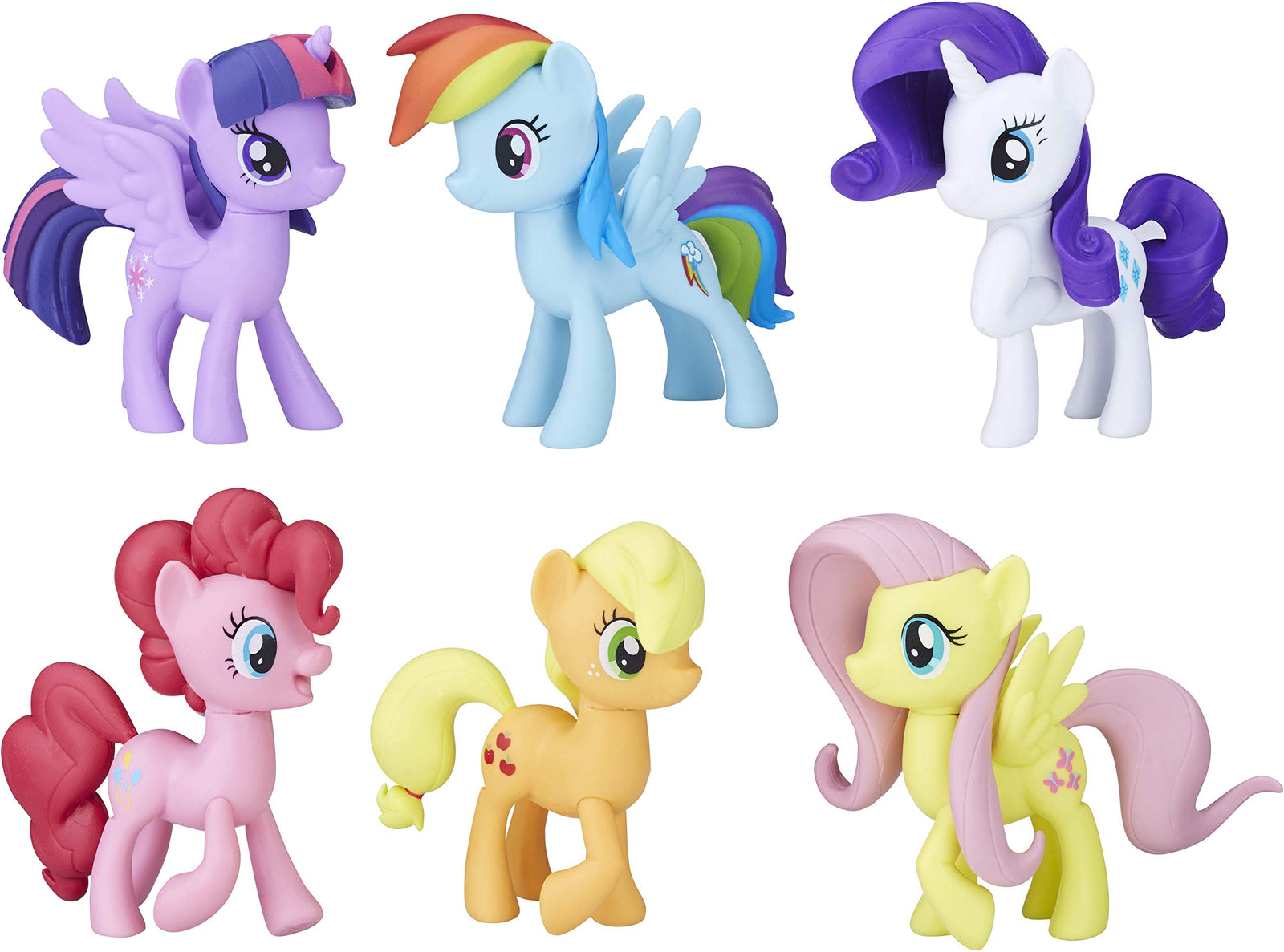 My Little Pony Toys Meet The Mane 6 Ponies Collection (Amazon Exclusive)