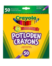 Crayola Colored Pencils, Assorted Colors, 50 Count, Gift
